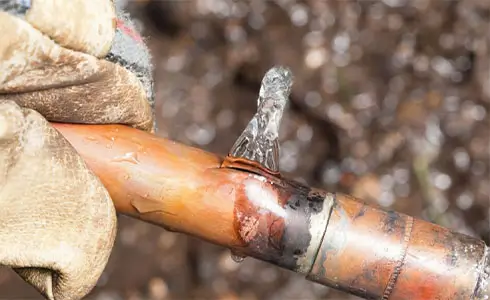 Advanced water leak detection and repair